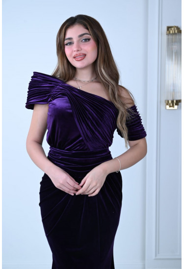 فستان سهره مخملي