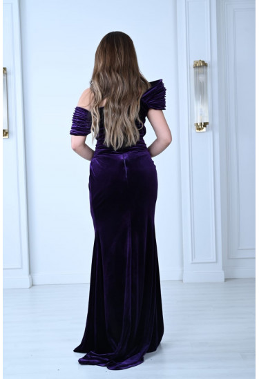 فستان سهره مخملي