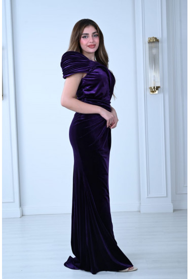 فستان سهره مخملي