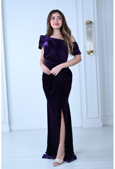 فستان سهره مخملي