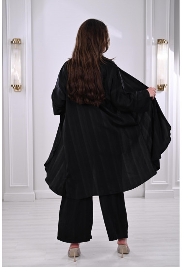 طقم نسائي فضفاض 3 قطع