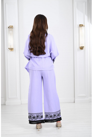 طقم نسائي مطرز 3 قطعة طقم نسائي مطرز 3 قطعة