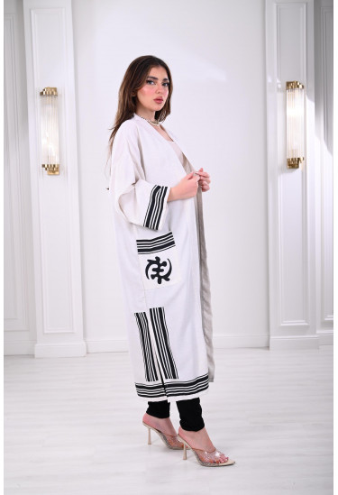 بشت نسائي بنمط جيوب 