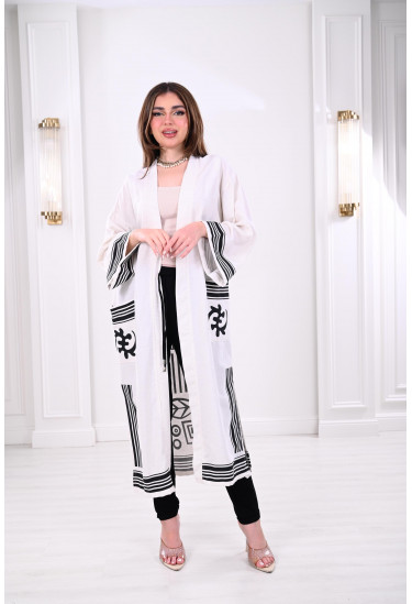 بشت نسائي بنمط جيوب 