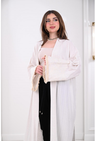 بشت نسائي ماكسي بنقوشات مميزة بشت نسائي ماكسي بنقوشات مميزة