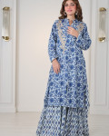 جلابيه نسائي طويله طباعات زهور 