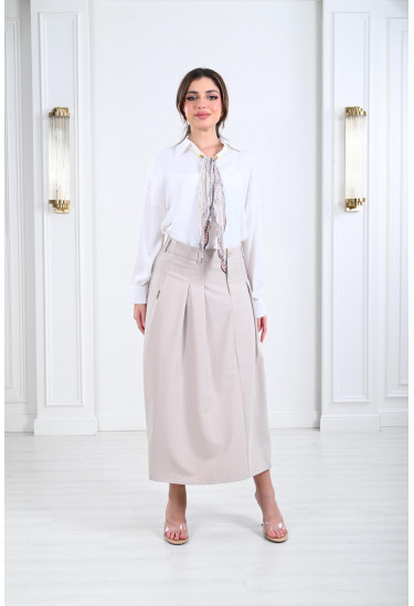 تنورة نسائي صيفي راقي و مميز تنورة نسائي صيفي راقي و مميز