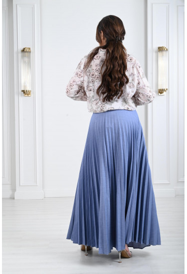 تنورة بيليسيه بسلسال على الخصر تنورة بيليسيه بسلسال على الخصر