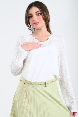 بلوزة نسائي صيفية أنيقة