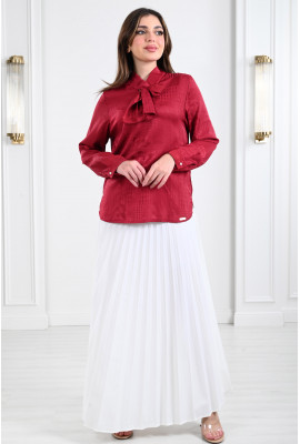 تنورة نسائية بيليسية بخصر مطاطي