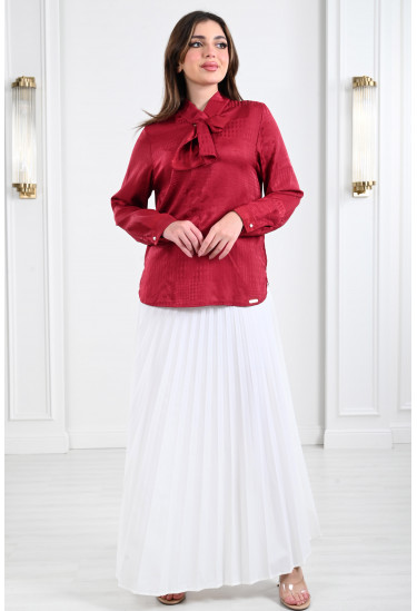 تنورة نسائية بيليسية بخصر مطاطي تنورة نسائية بيليسية بخصر مطاطي