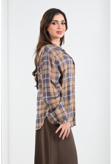 بلوزة مخططة 