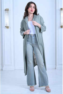 بشت نسائي مُزين بنسيج الجوبير المميز