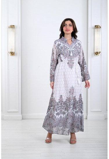 جلابية نسائية بتطريز فاخر جلابية نسائية بتطريز فاخر