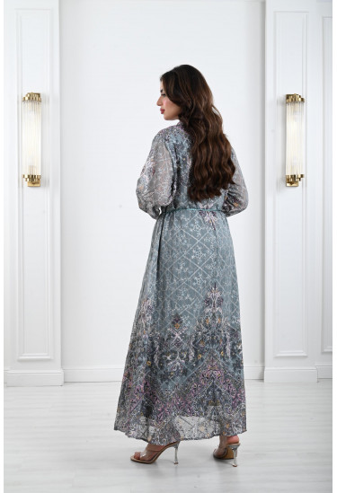 جلابية نسائية بتطريز فاخر جلابية نسائية بتطريز فاخر