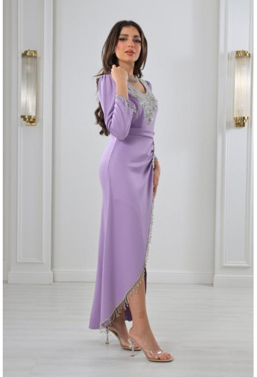 فستان نسائي للسهرات و المناسبات مطرز