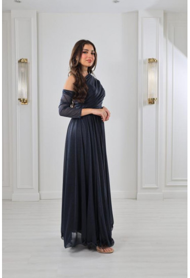 فستان سهرة نسائي لامع