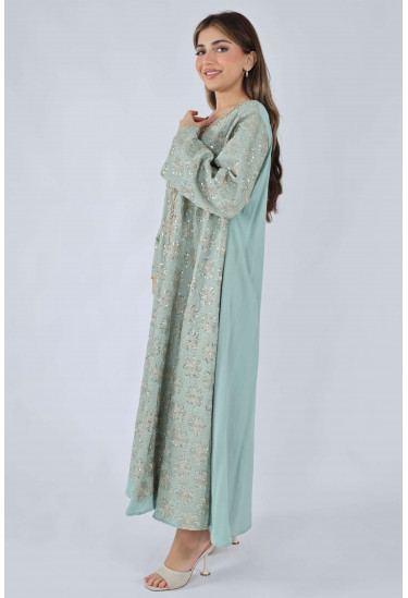 جلابية نسائية شرقية فاخرة 