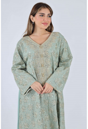 جلابية نسائية شرقية فاخرة 