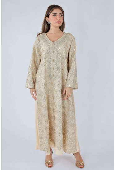 جلابية نسائية شرقية فاخرة 