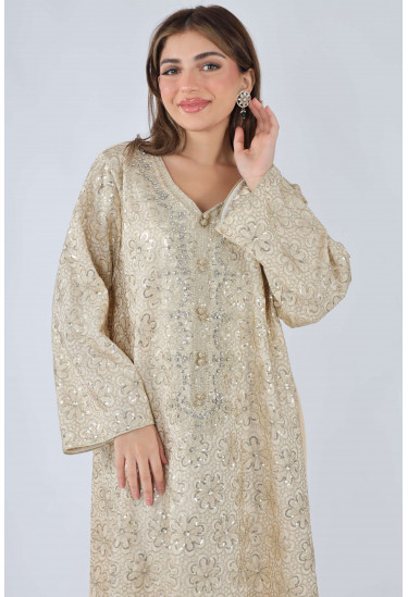 جلابية نسائية شرقية فاخرة 