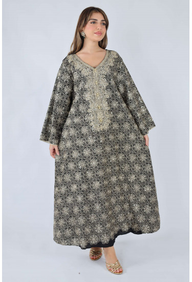 جلابية نسائية شرقية فاخرة 