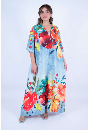 فساتين صيفية يومية فضفاضة فساتين صيفية يومية فضفاضة