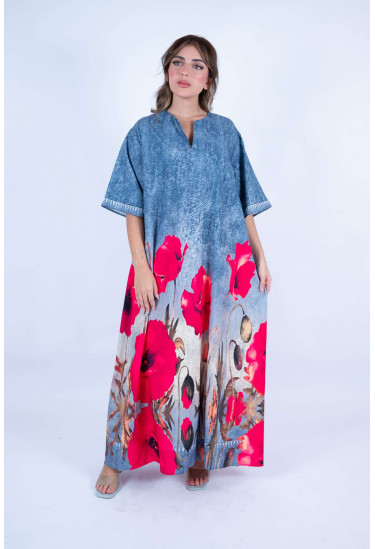 فساتين صيف 2025 بطبعات جريئة