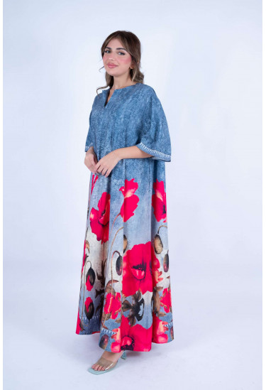 فساتين صيف 2025 بطبعات جريئة