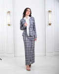 طقم نسائي كاروهات أنيق و مميز
