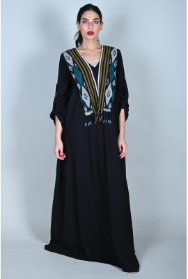 جلابية نسائية بنمط كلاسيكي راقي