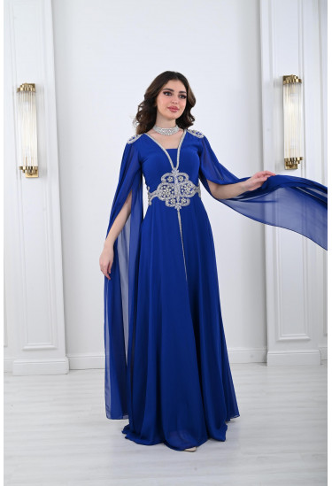 فستان سهرة فخم و ناعم