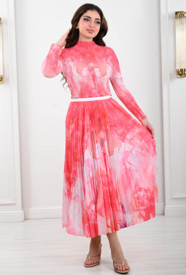 طقم من قطعتين نمط كتل الألوان