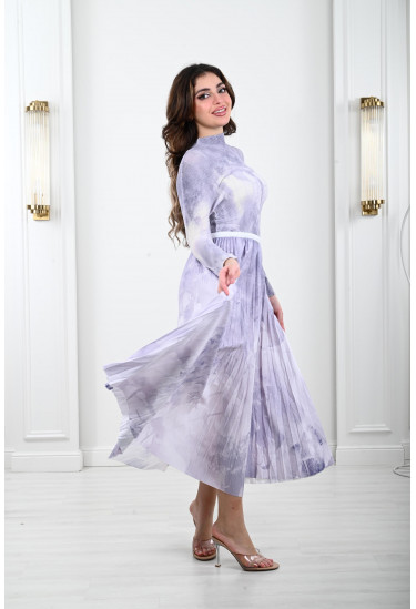 طقم من قطعتين نمط كتل الألوان