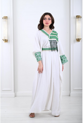 جلابية نسائية لليوم الوطني السعودي