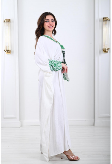 جلابية نسائية لليوم الوطني السعودي