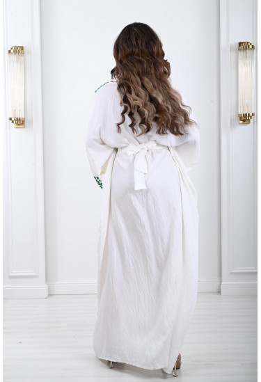 جلابية نسائية لليوم الوطني السعودي