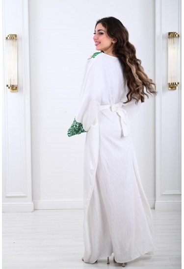 جلابية نسائية لليوم الوطني السعودي