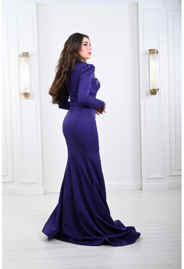 فستان سهرة مرميد مطرز فستان سهرة مرميد مطرز