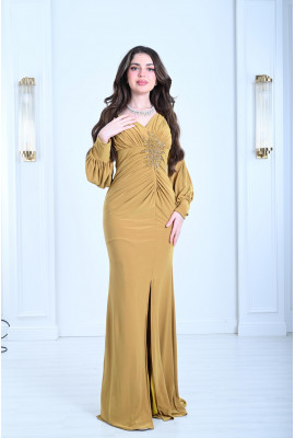 فستان سهرة نسائي درابيه