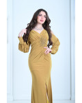 فستان سهرة نسائي درابيه فستان سهرة نسائي درابيه