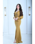 فستان سهرة نسائي درابيه فستان سهرة نسائي درابيه