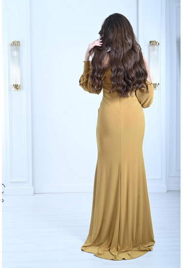 فستان سهرة نسائي درابيه فستان سهرة نسائي درابيه