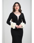 فستان سهرة طويل مميز 