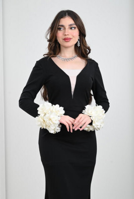 فستان سهرة طويل مميز 