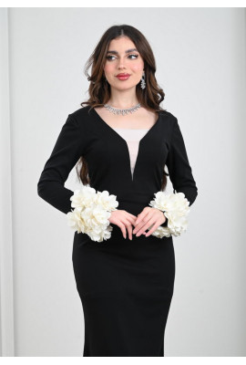 فستان سهرة طويل مميز 