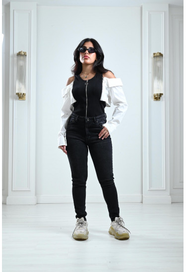 بنطلون جينز سكيني حريمي