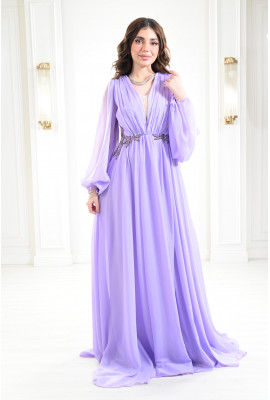 فستان سهرة شيفون 