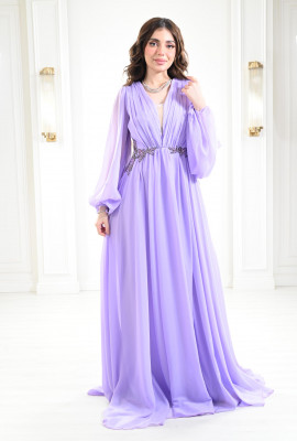 فستان سهرة شيفون 