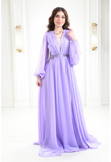 فستان سهرة شيفون 